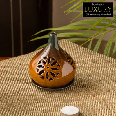 ExclusiveLane Luxury Geometric Ceramic Aroma Diffuser