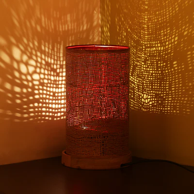 Artisanal Terracotta Dual-Tone Hanging Light