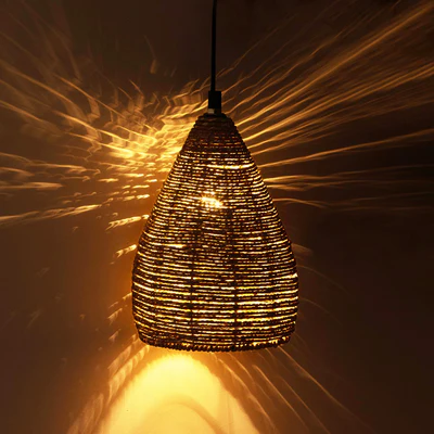 Geometric Wireframe Cage Industrial Hanging Lamp