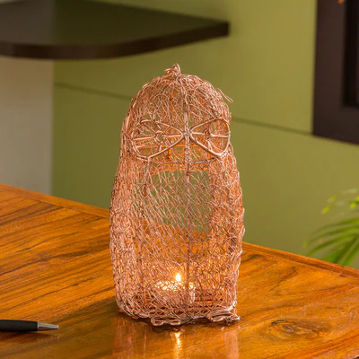 Tribal Etched Monochrome Terracotta Vase Trio